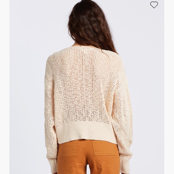 HP! NWT Billabong Feel the Breeze Sweater - Picture 4 of 6